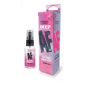 Deep Af Numbing Throat Spray 1 Oz - Strawberry