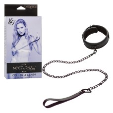 Nocturnal Collection Collar and Leash - Black Nocturnal Collection Collar and Leash - Black
