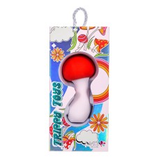 Shroomie Rechargeble Mushroom Vibrator - Red Shroomie Rechargeble Mushroom Vibrator - Red