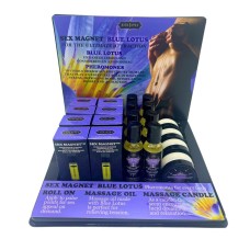 Blue Lotus Sex Magnet Pheromone Prepack Display Blue Lotus Sex Magnet Pheromone Prepack Display