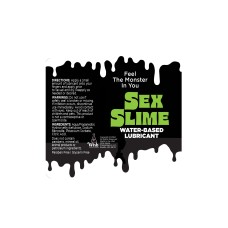 Sex Slime Water-Based Lubricant 4 Oz - Green Sex Slime Water-Based Lubricant 4 Oz - Green