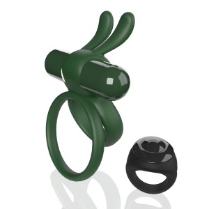 Screaming O Remote Controlled Ohare XL Vibrating Ring - Green Screaming O Remote Controlled Ohare XL Vibrating Ring - Green