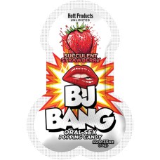 Bj Bang - 1pc Oral Sex Popping Candy - Strawberry 10gm Bj Bang - 1pc Oral Sex Popping Candy - Strawberry 10gm