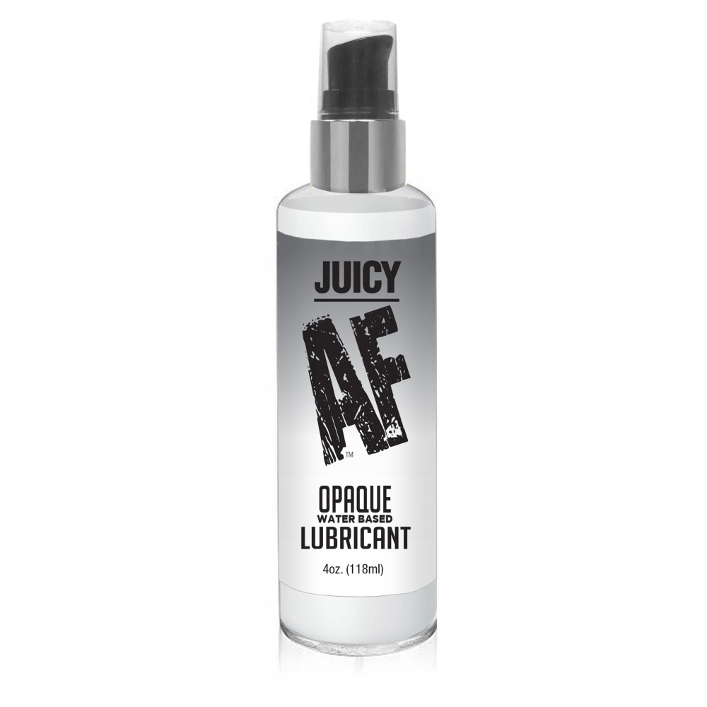 Juicy Af Water-Based Creamy White Opaque Lubricant - 4 Oz
