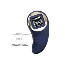 Mina Vibrating Remote Control Egg - Blue Mina Vibrating Remote Control Egg - Blue