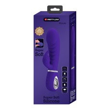 Prescott Super Soft Rabbit Silicone Vibrator - Purple Prescott Super Soft Rabbit Silicone Vibrator - Purple