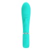 Prescott Super Soft Rabbit Silicone Vibrator - Vibrator -Teal