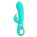 Prescott Super Soft Rabbit Silicone Vibrator - Vibrator -Teal Prescott Super Soft Rabbit Silicone Vibrator - Vibrator -Teal