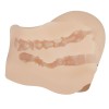 Mila Realistic Vagina and Ass Vibrator - Light