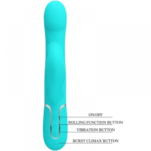 Falin Rabbit Vibrator Pearls - Turquoise Falin Rabbit Vibrator Pearls - Turquoise