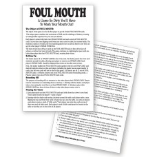 Foul Mouth Card Game Foul Mouth Card Game