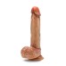 Renaissance - Raphael - 9.5 Inch Sliding Foreskin Dildo With Squeezable Balls - Tan Renaissance - Raphael - 9.5 Inch Sliding Foreskin Dildo With Squeezable Balls - Tan