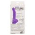 Neon Silicone Studs 6 Inch - Purple Neon Silicone Studs 6 Inch - Purple