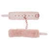 Peaches N Creame Fur Handcuffs - Pink