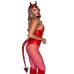 Devil Horns Headband and Tail Set - Red Devil Horns Headband and Tail Set - Red