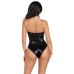 Sequin Bodysuit - Large - Black