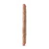 Dr. Skin Plus - 14 Posable Double Dong - Beige