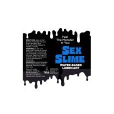 Sex Slime Creature Lube Waterbased Lubricant 2oz - Blue Sex Slime Creature Lube Waterbased Lubricant 2oz - Blue