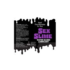 Sex Slime Creature Lube Waterbased Lubricant 2oz - Purple Sex Slime Creature Lube Waterbased Lubricant 2oz - Purple
