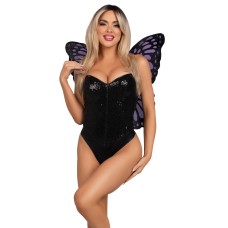 Iridescent Butterfly Wings - One Size - Purple Iridescent Butterfly Wings - One Size - Purple
