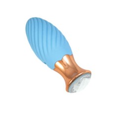 Goddess Diamond Tulip Massager - Blue Goddess Diamond Tulip Massager - Blue