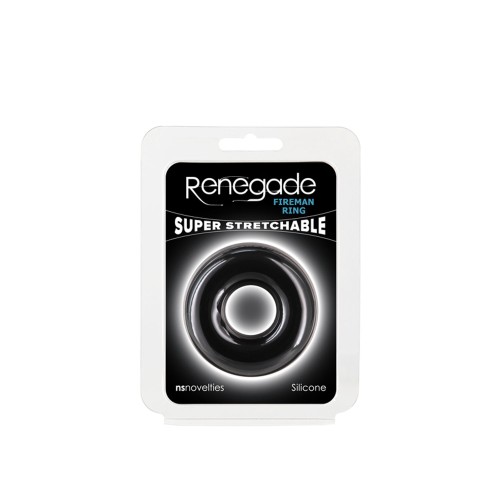 Renegade - Fireman Ring - Large - Black Renegade - Fireman Ring - Large - Black