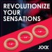 Jock Silicone Cock Ring Set in - Medium