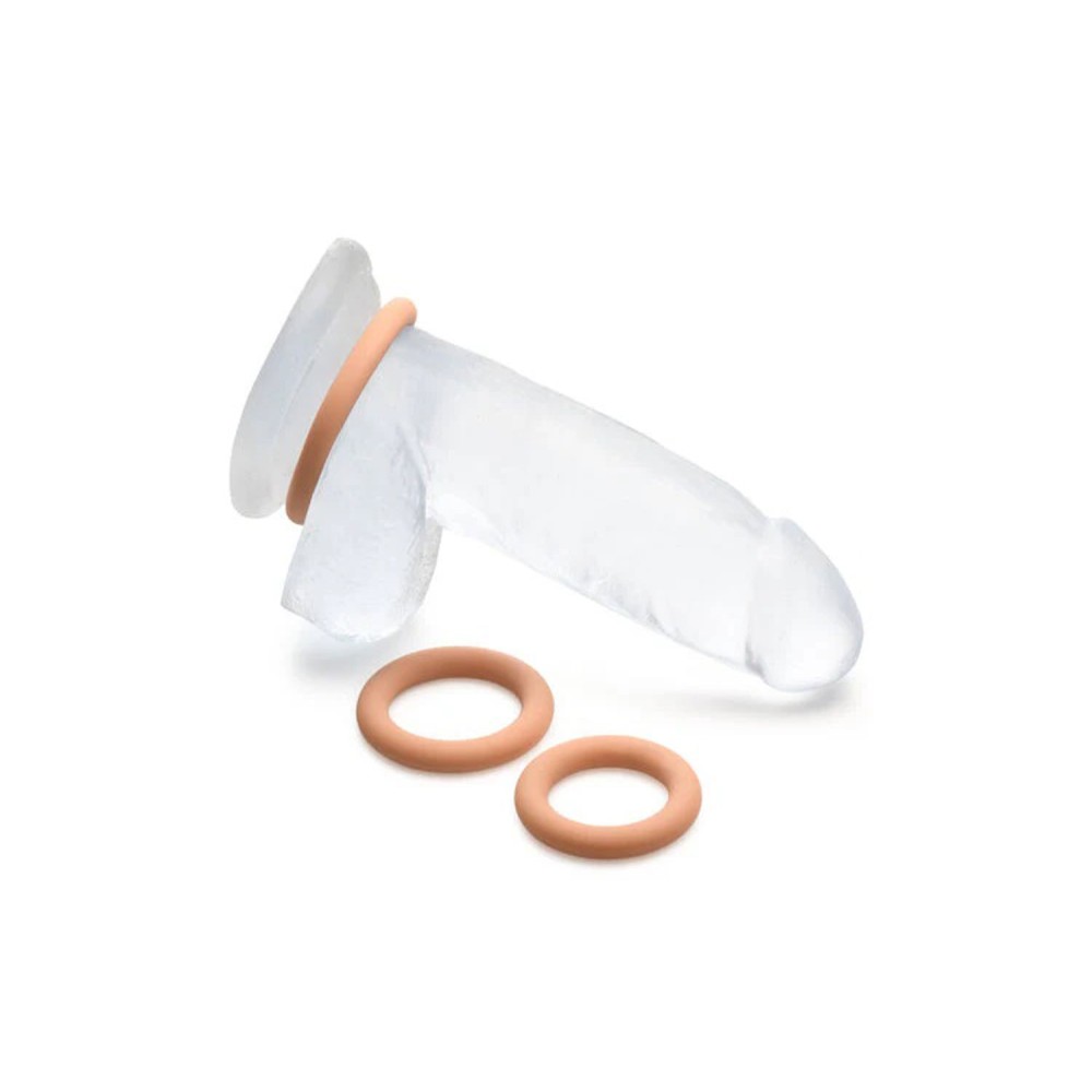 Jock Silicone Cock Ring Set in - Medium