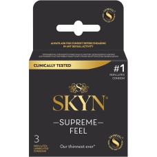 Skyn Supreme Feel 3 Count Condoms Skyn Supreme Feel 3 Count Condoms
