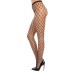 Double Fence Net Pantyhose - Black - Os Double Fence Net Pantyhose - Black - Os