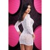Lace Off the Shoulder Mini Dress - One Size -White Lace Off the Shoulder Mini Dress - One Size -White