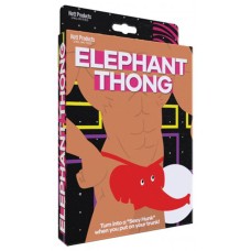 Elephant Thong - Red - One Size Elephant Thong - Red - One Size