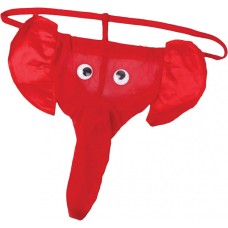 Elephant Thong - Red - One Size Elephant Thong - Red - One Size