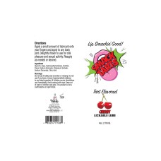 Smack Tarts 4oz Lickable Flavored Lubricant-Cherry Smack Tarts 4oz Lickable Flavored Lubricant-Cherry