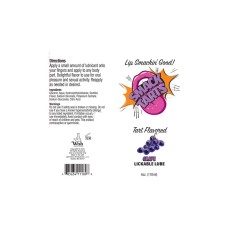 Smack Tarts 4oz Lickable Flavored Lubricant-Grape Smack Tarts 4oz Lickable Flavored Lubricant-Grape