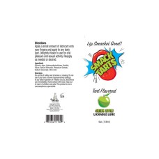 Smack Tarts 4oz Lickable Flavored Lubricant - Green Apple Smack Tarts 4oz Lickable Flavored Lubricant - Green Apple