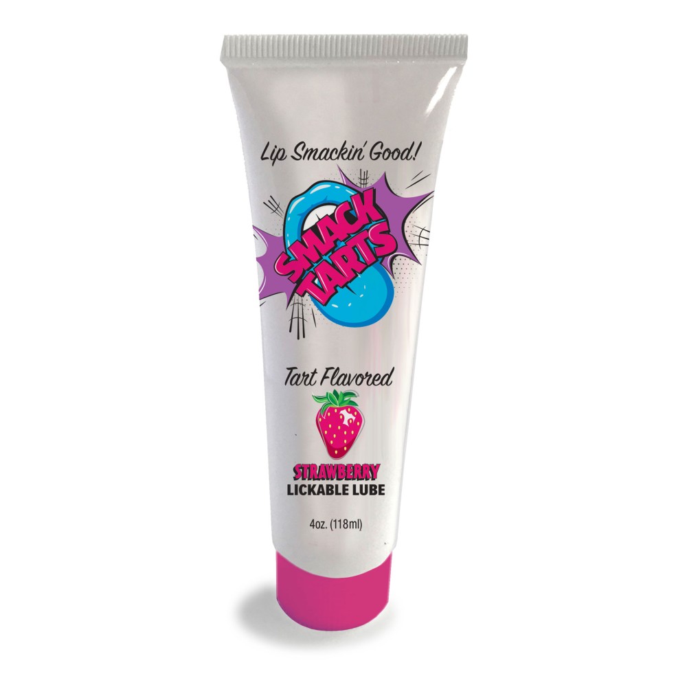 Smack Tarts 4oz Lickable Flavored Lubricant - Strawberry