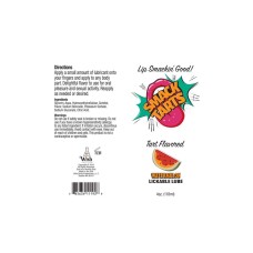 Smack Tarts 4oz Lickable Flavored Lubricant - Watermelon Smack Tarts 4oz Lickable Flavored Lubricant - Watermelon