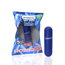 Screaming O Soft Touch Rechargeable Bullet - Blue Screaming O Soft Touch Rechargeable Bullet - Blue