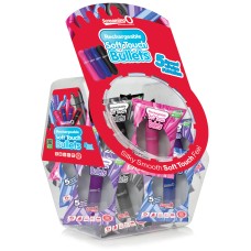 Screaming O Soft Touch Rechargeable Bullets - 24 Count Candy Bowl Display Screaming O Soft Touch Rechargeable Bullets - 24 Count Candy Bowl Display