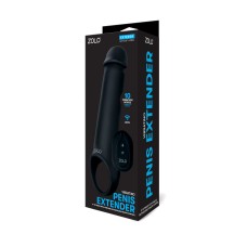 Zolo Vibrating Penis Extender - Black Zolo Vibrating Penis Extender - Black