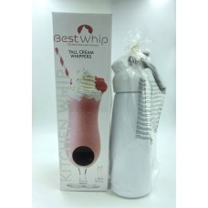 Tall Cream Whipper 1 Pint - White Tall Cream Whipper 1 Pint - White