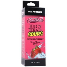 Goodhead Juicy Head Dry Mouth Spray Sour Strawberry 2 Fl Oz Goodhead Juicy Head Dry Mouth Spray Sour Strawberry 2 Fl Oz