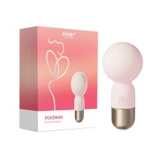 Pokewan Mini Wand Massager - Pink Pokewan Mini Wand Massager - Pink