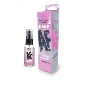 Deep Af Throat Numbing Spray 1oz  Bubblegum