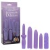 Dr. Laura Berman Rechargeable Dilators Set of 4 Locking Sizes Plus Sleeve - Purple Dr. Laura Berman Rechargeable Dilators Set of 4 Locking Sizes Plus Sleeve - Purple