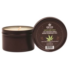 Hemp Seed 3 in 1 Massage Candle Santa Came Early - 6oz Hemp Seed 3 in 1 Massage Candle Santa Came Early - 6oz