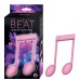 The Beat Remote Note Vibe - Pink The Beat Remote Note Vibe - Pink
