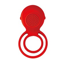 Cockpower Ultimate Vibrating Cockring - Red Cockpower Ultimate Vibrating Cockring - Red