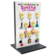 Retail Display Spinner -Super Fun Penis Keychains and Romance Games Retail Display Spinner -Super Fun Penis Keychains and Romance Games
